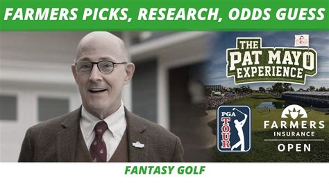 Fantasy Golf Picks — 2024 Farmers Insurance Open Picks, .